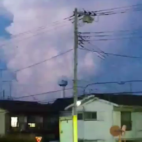 かなとこ雲の画像