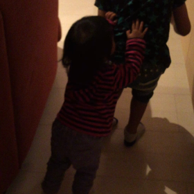 電車ごっこ？の画像