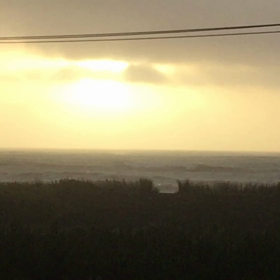 7月29日千葉北、東浪見の朝の波の画像