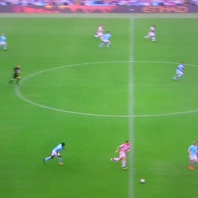 マンCの得点シーン。の画像