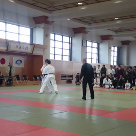 １７歳鳴和道場生昇段の画像