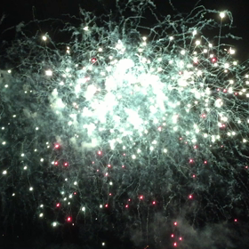 地元の花火大会への画像