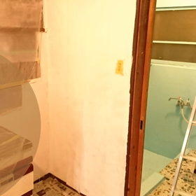 キッチンの壁にペンキ塗るぅ～の画像