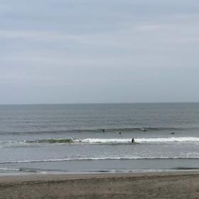 5月16日千葉北、東浪見の朝の波の画像