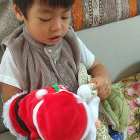 1年ぶりにやってきたサンタクローリー！の画像