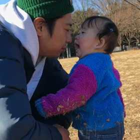 父と娘の画像