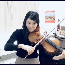 テレワーク、ビオラパートの画像