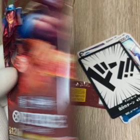 ワンピースカード開封の画像