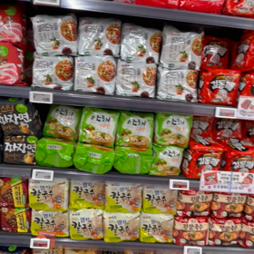 韓国ラーメンオンパレード！の画像