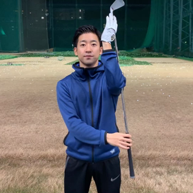 ゴルフ前はアクティブストレッチの画像