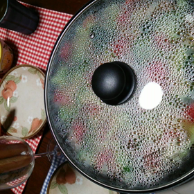 フライパンで…の画像