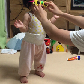 ぐるぐるダンス（1歳1ヶ月）の画像