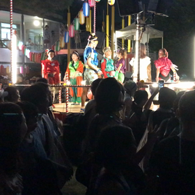 大盆踊りとツバキング ②の画像