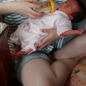 優蒼ちゃん爆睡の画像