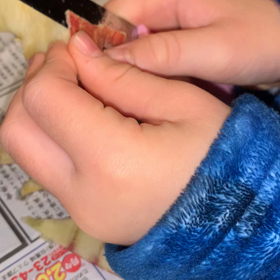 りんごの皮むきチャレンジの画像