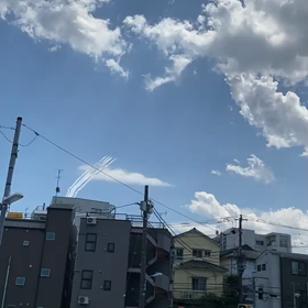 ブルーインパルスの動画〰️の画像
