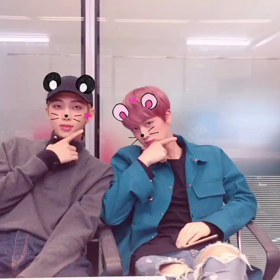 BTS 방탄소년단 Twitter JIN RMの画像