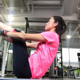 腹筋 動画の画像