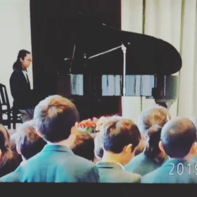 在校生合唱伴奏 本番の画像