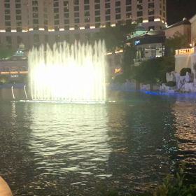 ラスベガス 噴水ショーの画像