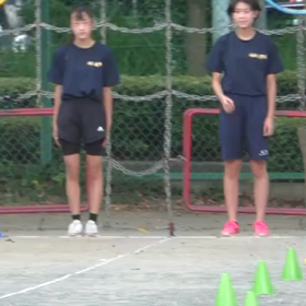 女子選考会(ゴール付近動画)⑨の画像
