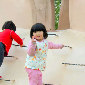 さえりんの❤️こ❗コ❗公園で遊んでお昼ごはん❗の画像