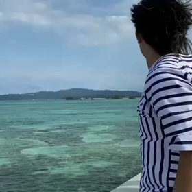 海が綺麗でしたよ♪の画像