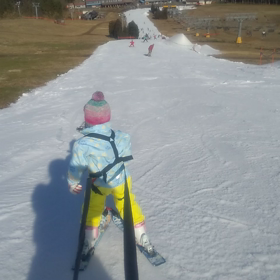 人工雪でも大丈夫！の画像