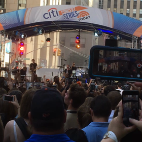 無料コンサート、One Republicを堪能②の画像