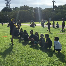 10色リレーバトンパス⑧の画像