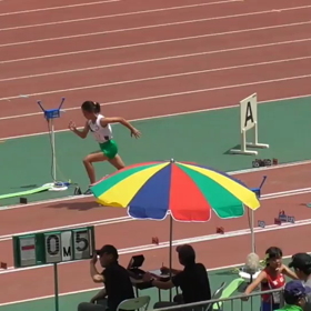 女子コンバインドB 走り幅跳び１本目の画像