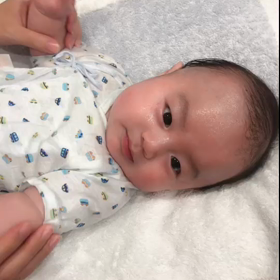 今日はおちびーぬにつきっきりだったな^ ^の画像
