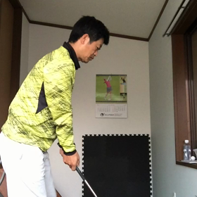 土曜日ゴルフスイング動画ですの画像