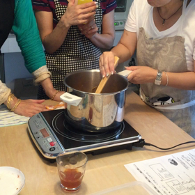 インドカレーとパン教室の画像