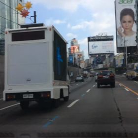 LED トラック走行テスト。の画像