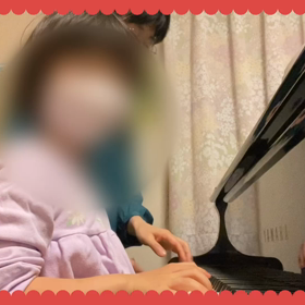 幼児さんのピアノレッスン！連弾で笑顔もキラキラに❣️の画像