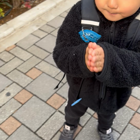 保育園帰り☆の画像