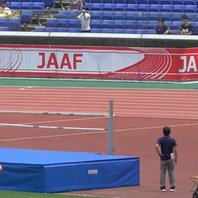 女子コンバインドA 走り高跳び④の画像