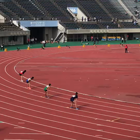 所沢走学校リレー女子Aの画像