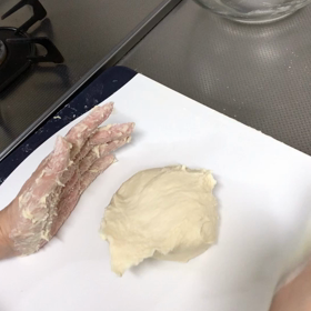 アレルギー対応自宅で手作りパン(途中)の画像