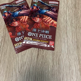 ワンピースカード開封の画像