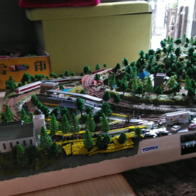 エブリーバンでジオラマ✨✨の画像