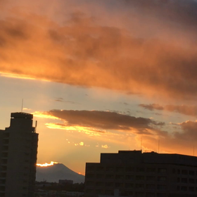 夕焼け小焼けの画像