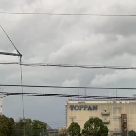 台風タイムラプスの画像