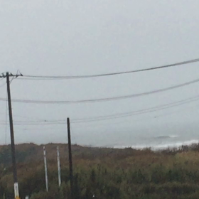 10月29日千葉北、東浪見の朝の波の画像