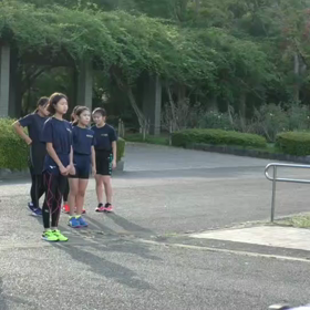 女子選考会スタート付近④の画像