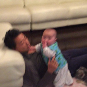 とうちゃん、マラソンどうだった？の画像