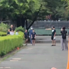 リレー選考会　ゴール付近⑭の画像