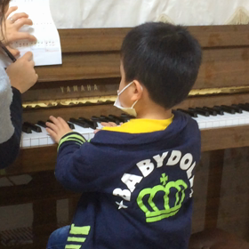 夕方はピアノ教室でしたの画像