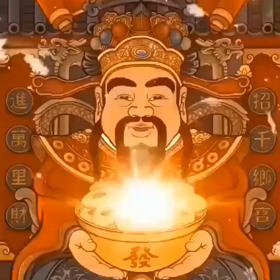 財の神様やってくるの画像